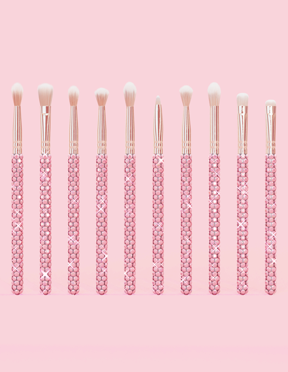 Crystal 20 Piece Makeup Brush Bundle