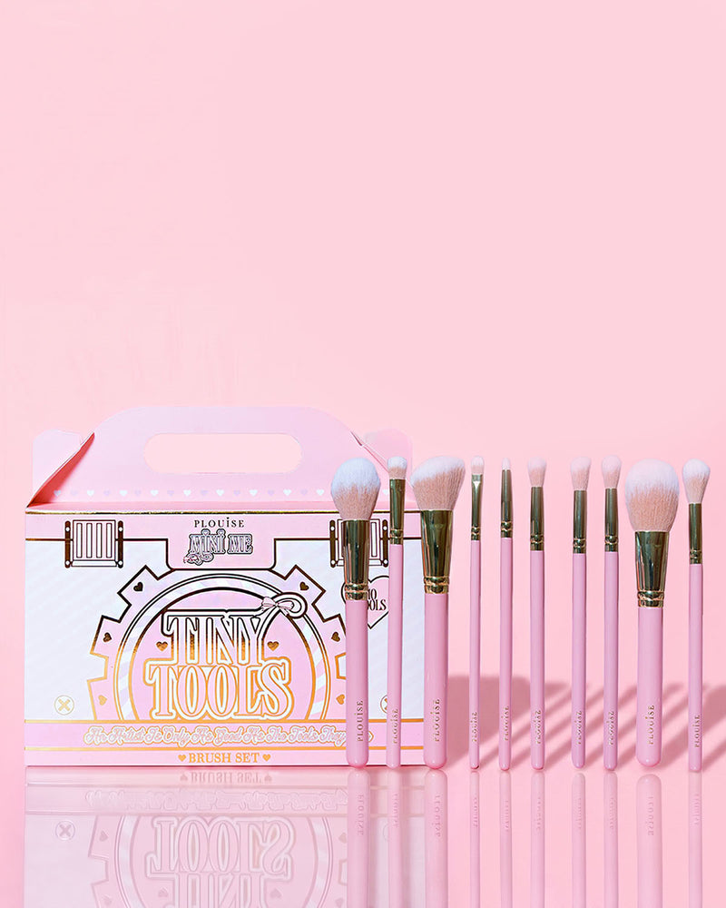 Tiny Tools 10-Piece Beginner Makeup Brush Set