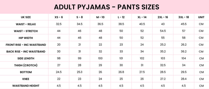 Women's Teddy Bear Pyjamas