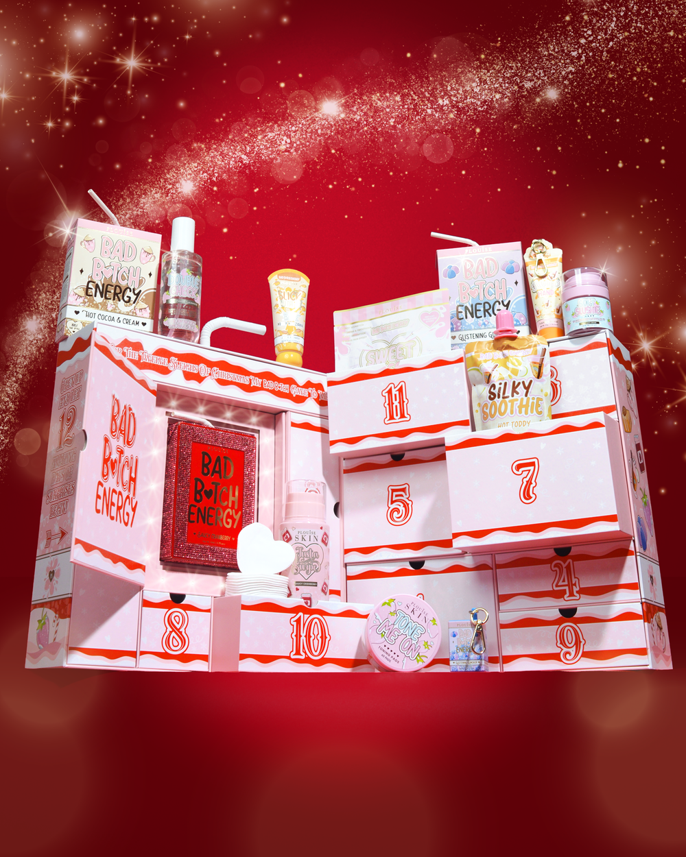 12 Sleighs Of Christmas Bad Bitch Skincare Advent Calendar 2025