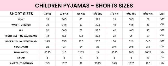 Girls Christmas Bow Pyjamas - Shorts Set