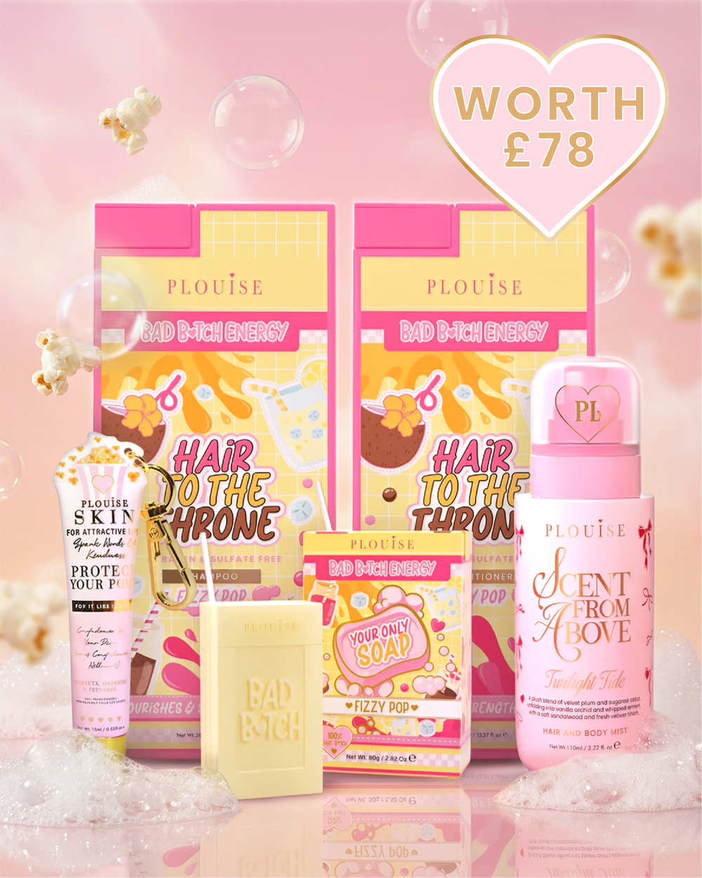 Wash Spritz & Kiss Bundle