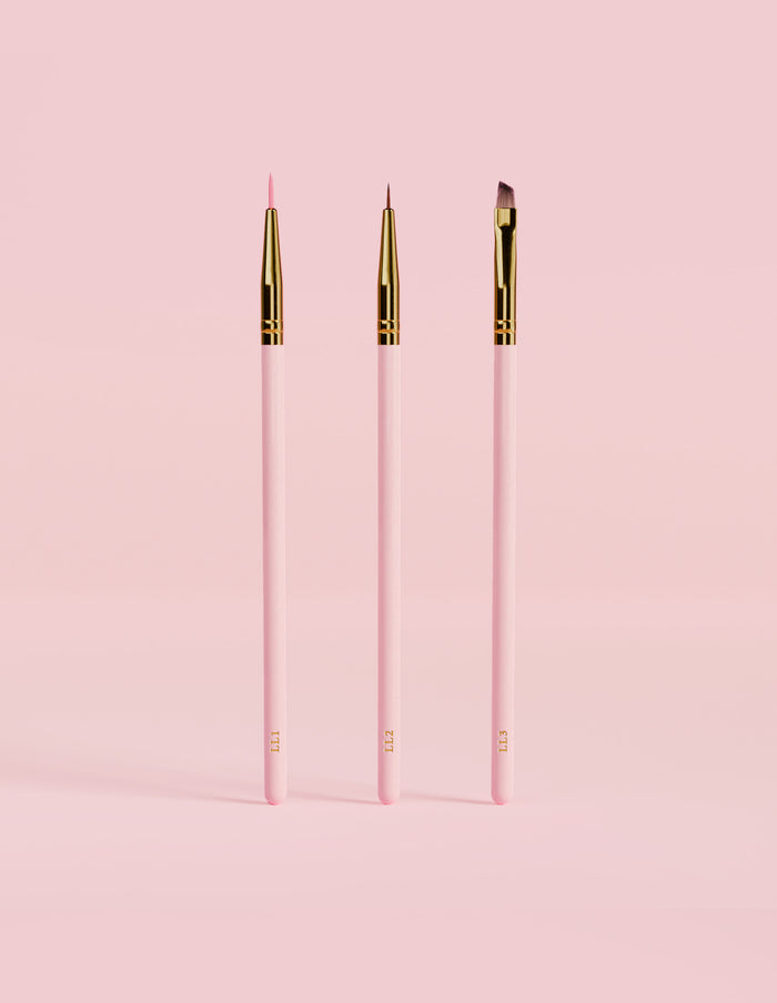 Learning Lines 3-Piece Eyeliner & Detail Brush Set