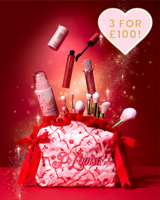 P.Louise Christmas Bow Makeup Bag