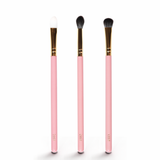 Santa Please Stop Here 3-Piece Mini Eye Brush Set