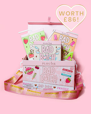 P.Louise Bad Bitch Energy Lip Trio & Bag Bundle